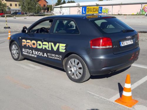 ProDrive Auto Škola Novi Sad vozilo za obuku Audi A3 1.9 TDI